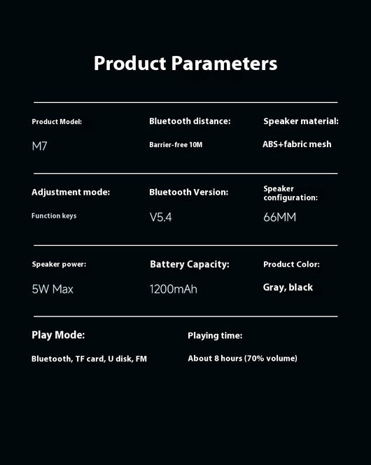 Parlante Bluetooth Portátil con Lámpara RGB y Modo TWS - Image 21