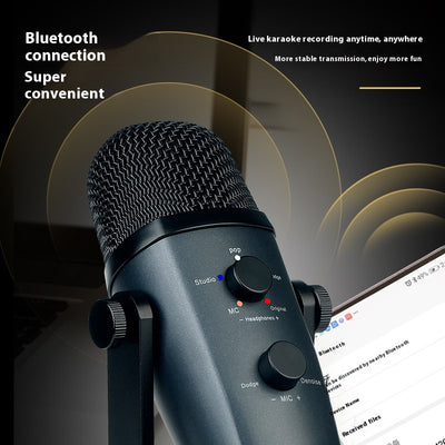 Micrófono Bluetooth Inalámbrico para Karaoke y Grabación - Image 3