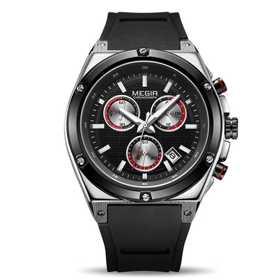 Reloj Deportivo Multifuncional para Hombre con Correa de Silicona - Image 2