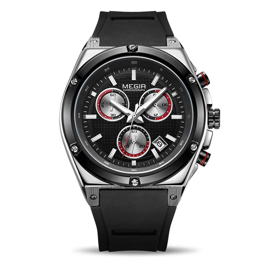 Reloj Deportivo Multifuncional para Hombre con Correa de Silicona - Image 2