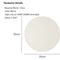 Warm Light Matte Glass - 20cm