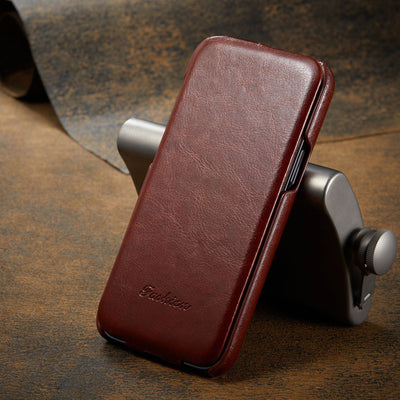 Funda de Cuero Abatible para Móvil con Protección Total - Image 8