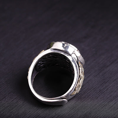 Anillo de Ágata Negra Minimalista para Hombre - Image 7