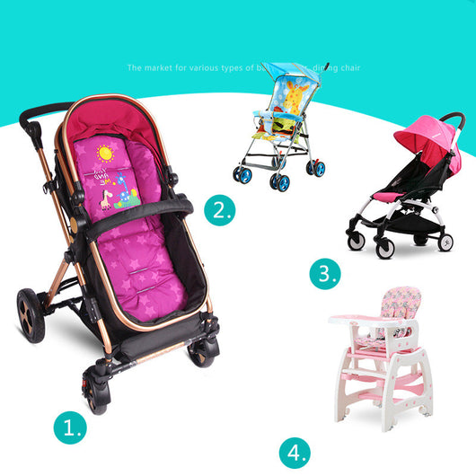 Cojín Acolchado Universal para Silla de Comer Infantil con Soporte Reforzado - Image 3