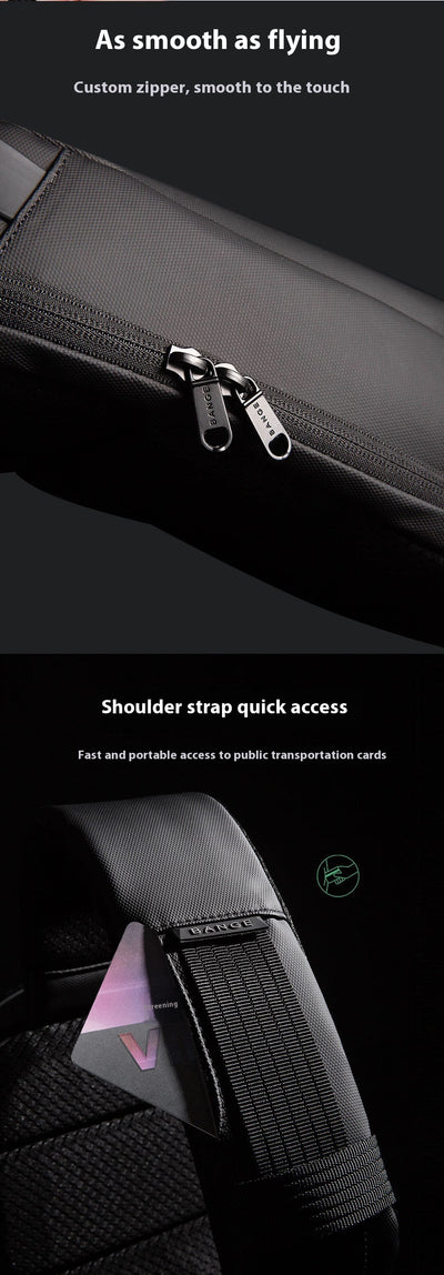 Bolsa Ejecutiva Casual con Puerto USB para Hombre - Image 30