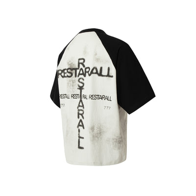 Playera Rock Mujer con Costuras Graffiti Estilo Urbano - Image 5