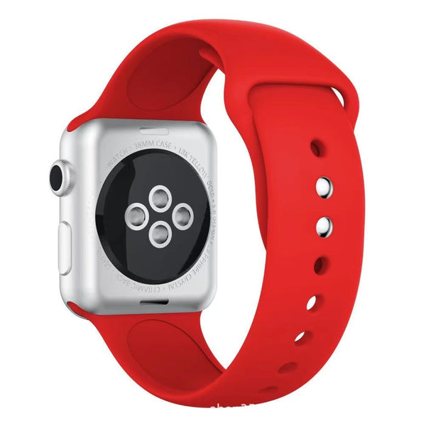 Correa Smartwatch Silicona Color Sólido con Doble Pasador - Image 5