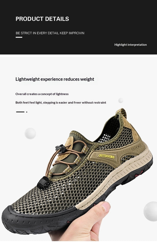 Zapatos Casuales para Hombre Malla Transpirable Verano - Image 13