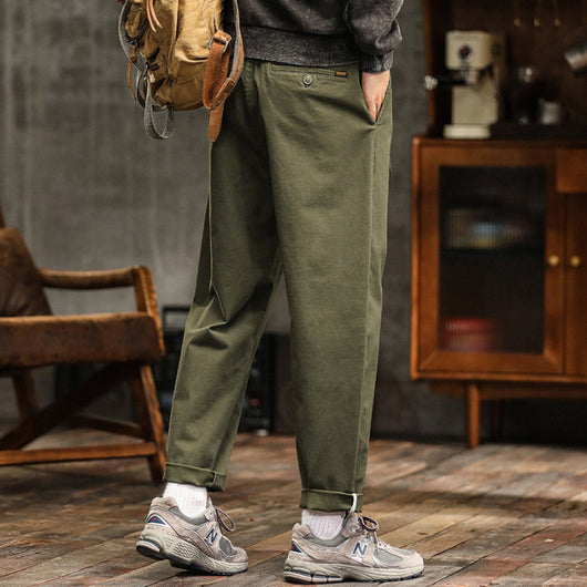 Pantalones de Trabajo Holgados Estilo Americano para Primavera Verano - Image 6