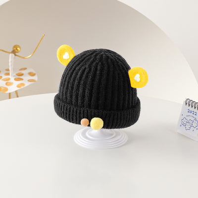 Gorro Tejido de Lana Cálido con Diseño Adorable de Melón para Bebé - Image 17