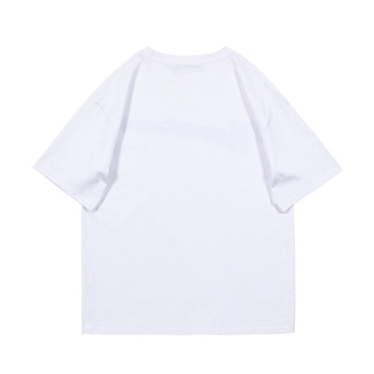 Camiseta Suelta Literary Letters NEVERHOOD - Diseño Europeo Americano - Image 17