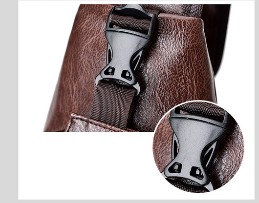 Mochila Antirrobo con Carga USB para Hombre - Bolso Retro de Viaje y Deporte - Image 15
