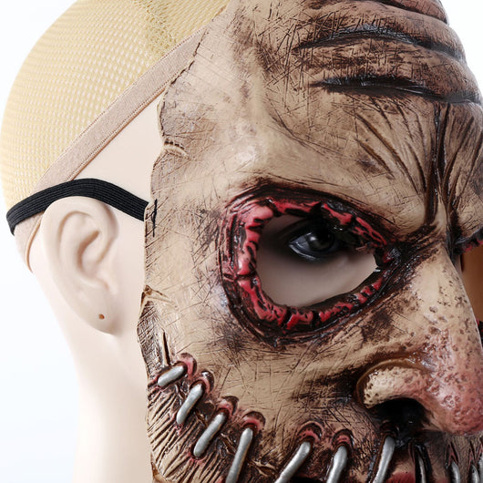 Máscara de Látex Terror Boca Grande con Detalles de Uñas para Festivales de Horror - Image 5