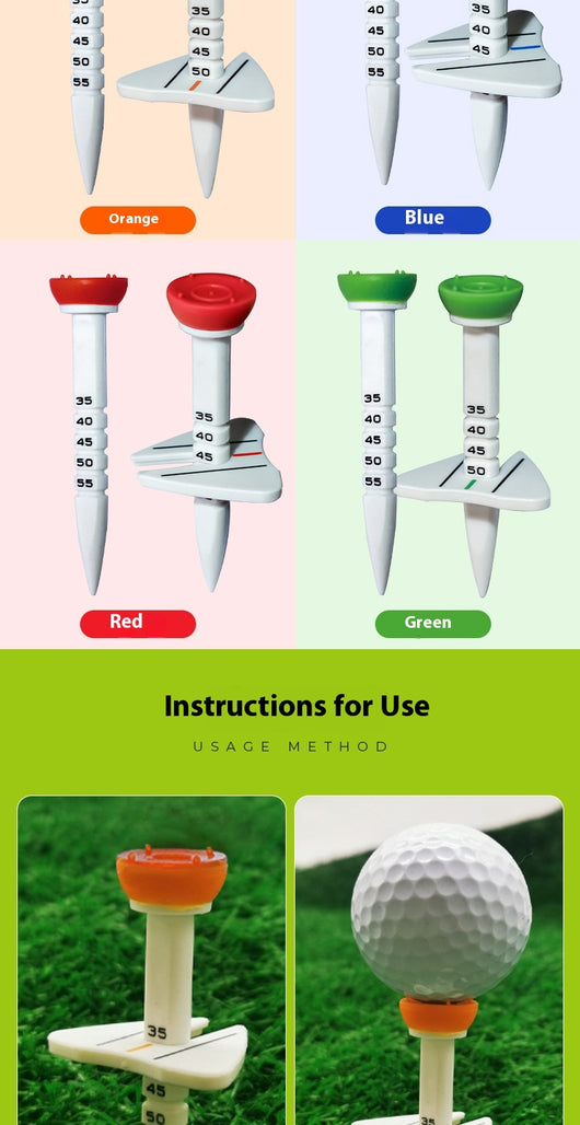 Marcador de Posición para Tee de Golf con Puntería Direccional - Image 14
