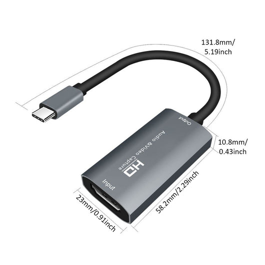 Capturador de Video HDMI 4K USB-C con Audio - Tarjeta Captura para Gaming y Streaming - Image 9