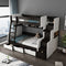 Cama Doble Multifuncional con Altura Ajustable