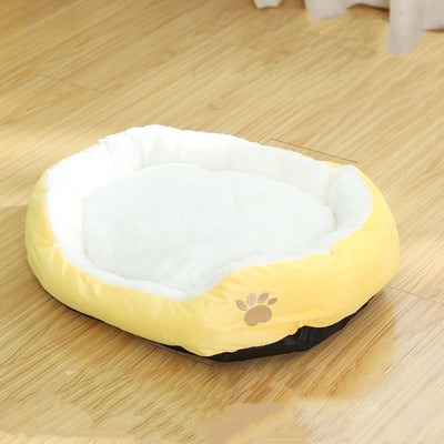 Cama Redonda para Mascotas Desmontable y Lavable - Refugio Cómodo para Perros y Gatos - Image 5