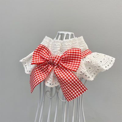 Babero Bandana para Mascotas con Lazo Decorativo - Image 9