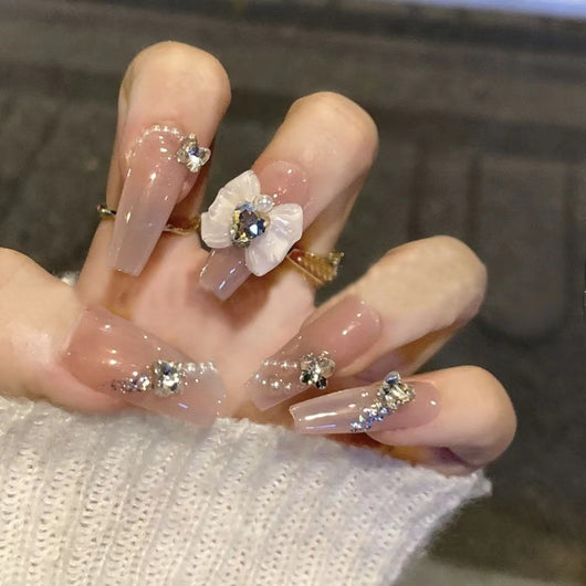 Uñas Postizas Removibles Diseño Clásico - Acabado Profesional - Image 40