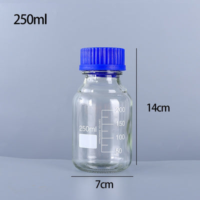 Botellas de Reactivo de Vidrio Oscuro con Tapa - 250ml, 500ml y 1000ml - Image 13