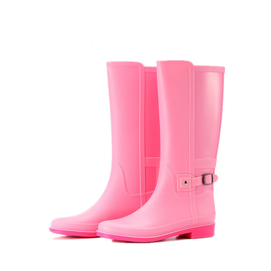 Botas Mujer Impermeables con Hebilla - Caña Alta Antideslizante - Image 11