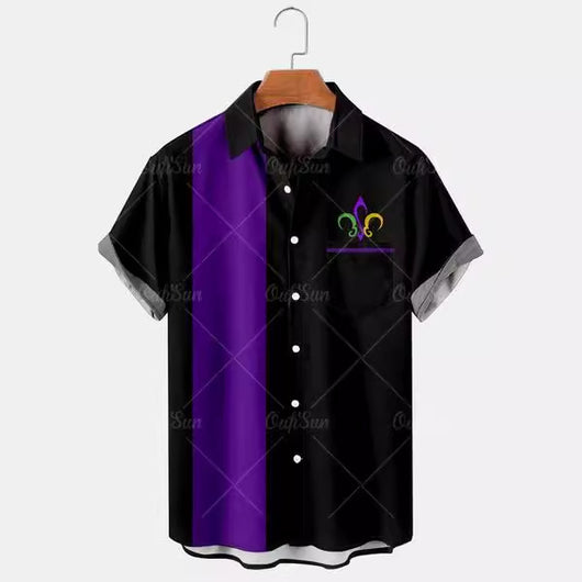 Camisa Hawaiana Casual 3D Estampada para Hombre - Estilo Vacacional Playa - Image 3