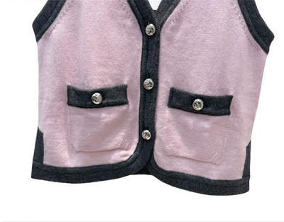 Cardigan de Lana Tejida Retro Francés con Temperamento para Mujer - Image 14