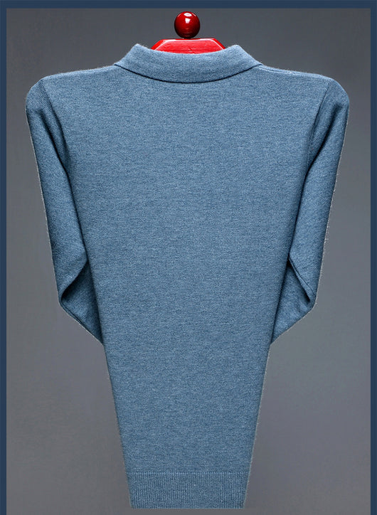 Suéter Tipo Polo de Punto - Pullover Casual de Moda - Image 8