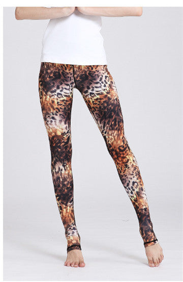 Leggings Yoga Estampado Leopardo Ajuste Slim - Image 11
