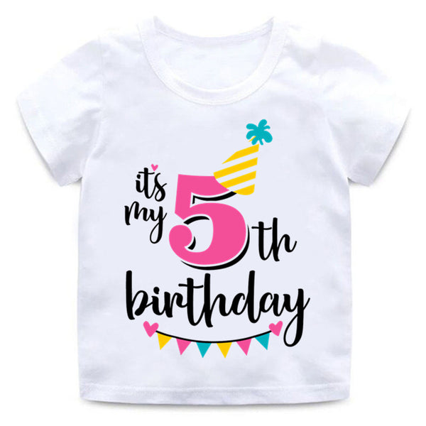 Playera Infantil con Número de Cumpleaños - Image 3