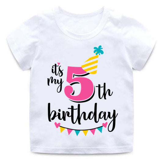 Playera Infantil con Número de Cumpleaños - Image 3