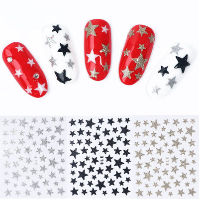 Calcomanías de Uñas Láser Glitter XINGX con Adhesivo - Image 3