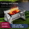 Horno Portátil de Acero Inoxidable para Exterior