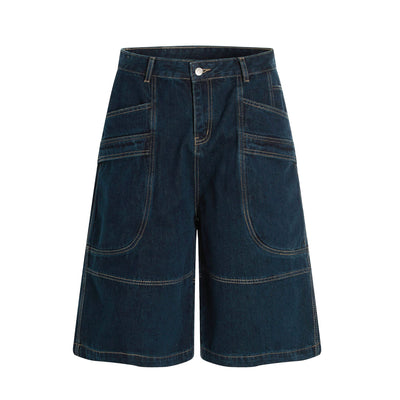 Shorts Denim Retro Lavado Unisex - Corte Relajado - Image 5