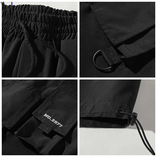 Shorts Funcionales de Trabajo con Múltiples Bolsillos - Image 8