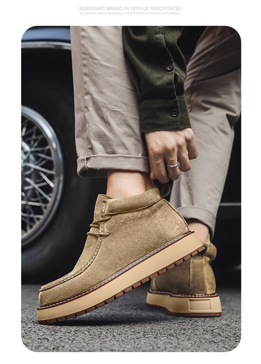 Botas de Ante Canguro Genuino - Estilo Martens Premium para Hombre - Image 21