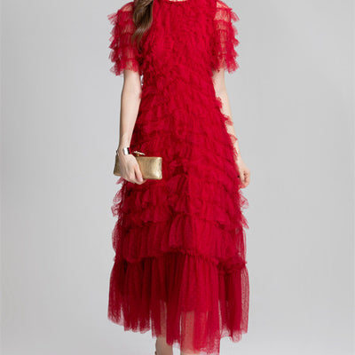 Vestido de Malla Celebridad Atrevido
