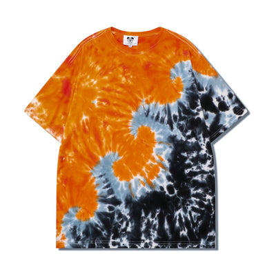 Camiseta Hip Hop Rayas Remolino Manga Corta - Image 6