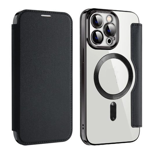Funda Protectora con Cargador Inalámbrico Transparente y Soporte para Tarjetas - Image 8