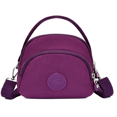 Bolsa Mensajera de Lona y Nylon para Mamá - Bolso Bandolera Compacto - Image 3