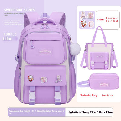 Mochila Escolar de Gran Capacidad Ergonómica para Niños - Image 32