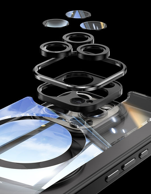 Funda Transparente con Espejo Magnético para Teléfono - Image 17