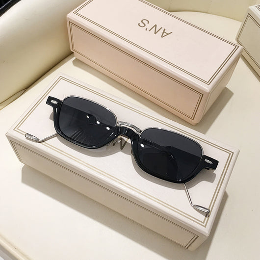 Gafas de Sol Semimontadura con Cadena - Diseño Cóncavo Trendy - Image 17