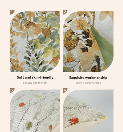 Almohada Decorativa Estilo Nórdico Floral para Sala y Dormitorio - Image 2