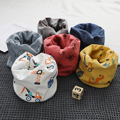 Pañuelo Térmico Infantil Protector contra el Viento - Diseño Divertido Otoño Invierno