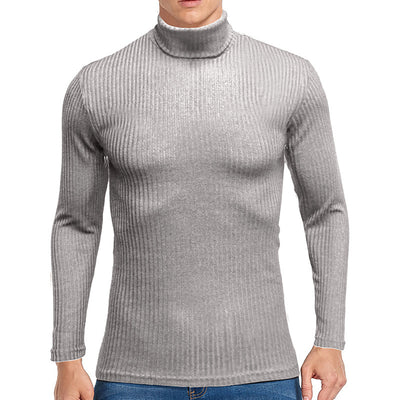 Suéter Cuello Alto Térmico de Manga Larga para Hombre - Image 16