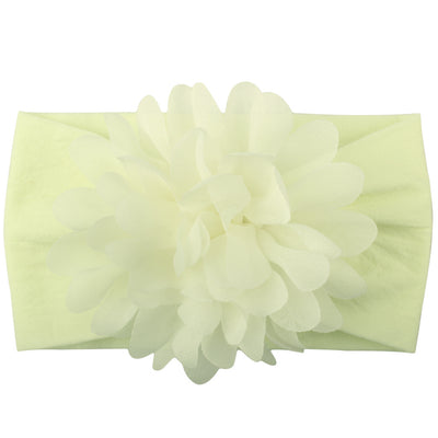 Diadema Floral de Gasa para Bebé - Accesorio Princesa Elegante - Image 10