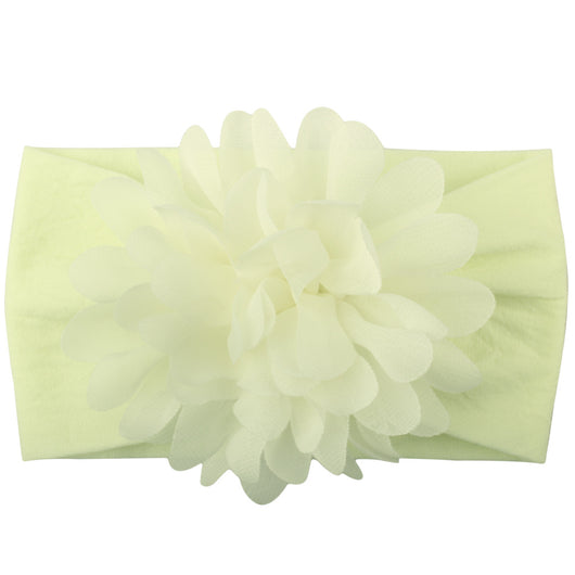 Diadema Floral de Gasa para Bebé - Accesorio Princesa Elegante - Image 10