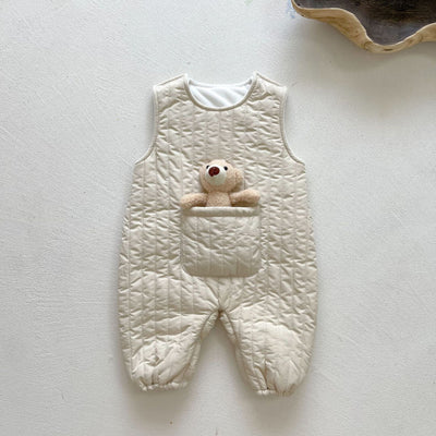 Enterizo Acolchado Cálido para Bebé - Diseño Versátil - Image 10