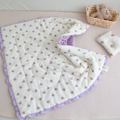 Edredón Infantil Acolchado con Encaje para Siesta - Invierno y Otoño - Image 4